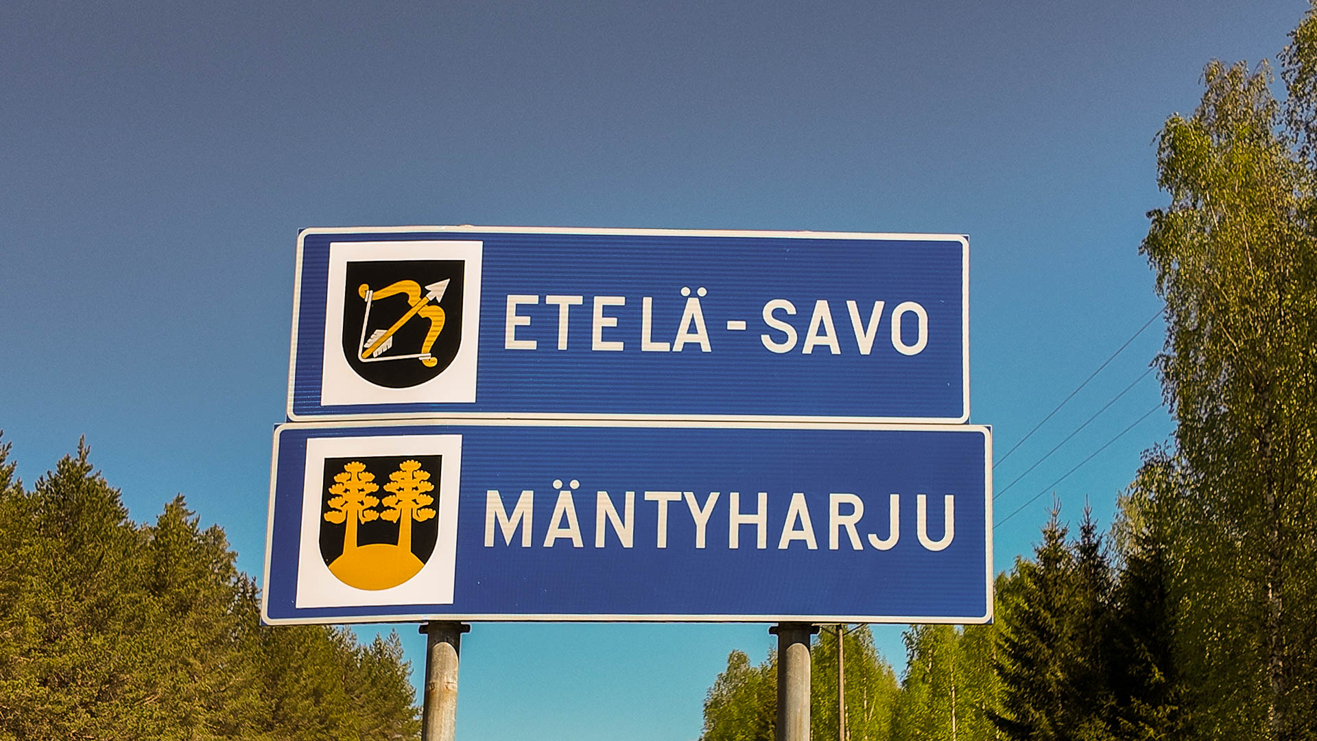 coat of arms - finland - street signs_etelä - savo